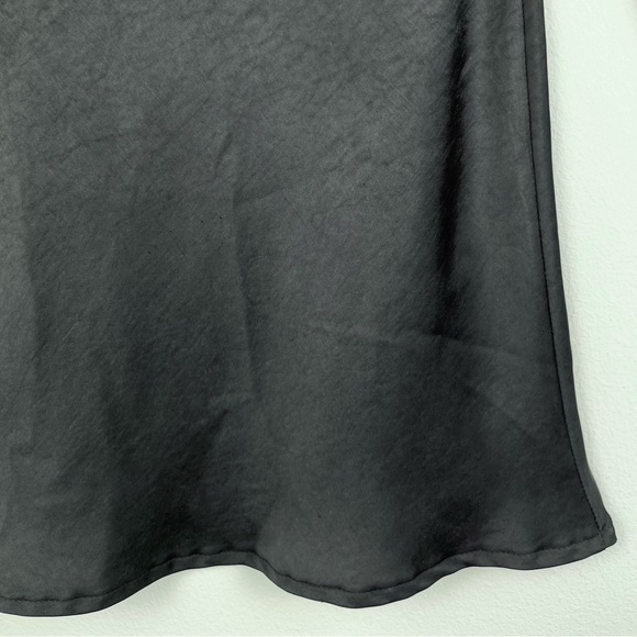 Princess Polly Star Power Mini Dress, Size 8, Black, Long Sleeves, Satin LBD - Picture 8 of 14